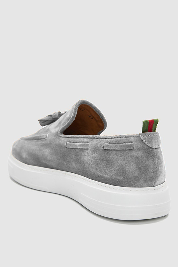 ΠΑΠΟΥΤΣΙΑ BOSS SHOES - GRAY 939 SUEDE